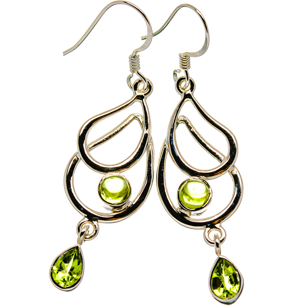 Peridot Earrings handcrafted by Anasilvercos - EARR425311 - Photo 2