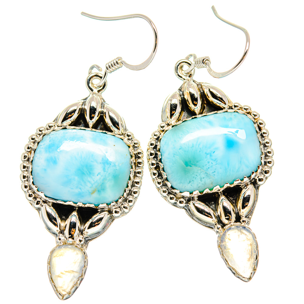Larimar Earrings handcrafted by Anasilvercos - EARR425322 - Photo 2