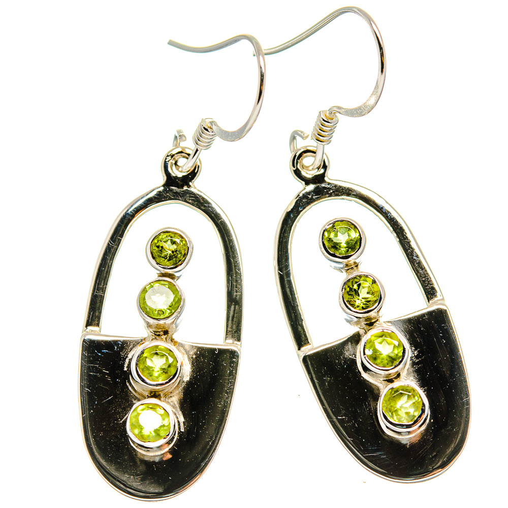 Peridot Earrings handcrafted by Anasilvercos - EARR425354 - Photo 2