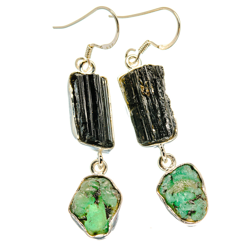 Tektite Earrings handcrafted by Anasilvercos - EARR425432 - Photo 2