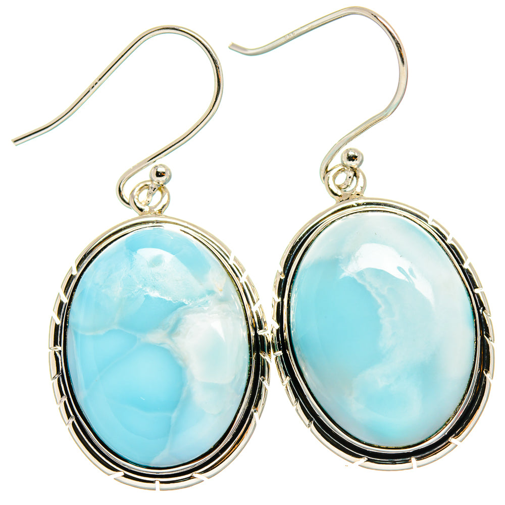 Larimar Earrings handcrafted by Anasilvercos - EARR425449 - Photo 2