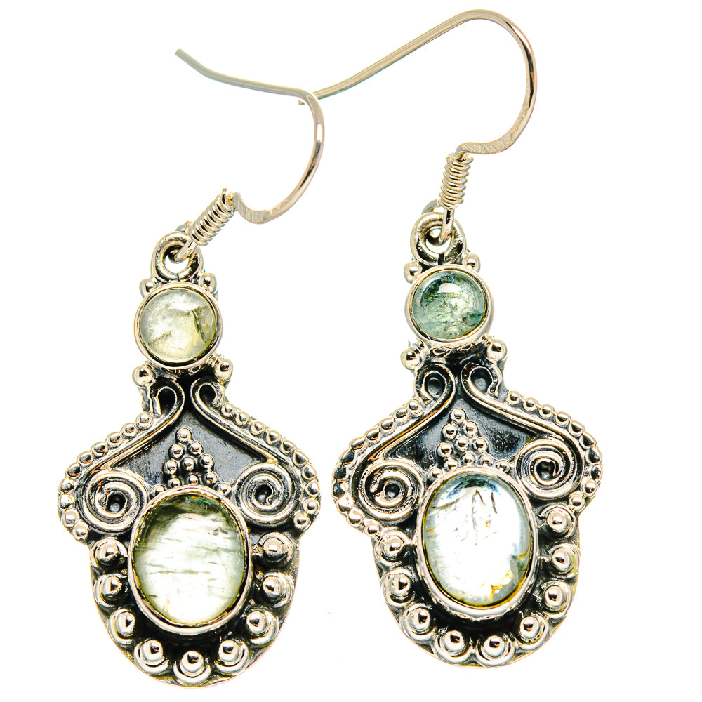Aquamarine Earrings handcrafted by Anasilvercos - EARR425454 - Photo 2