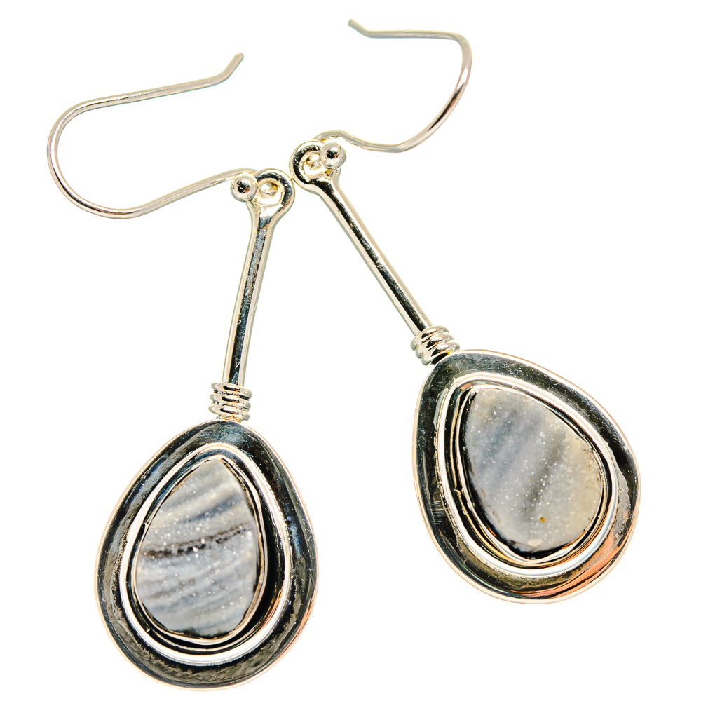 Desert Druzy Earrings handcrafted by Anasilvercos - EARR425455 - Photo 2