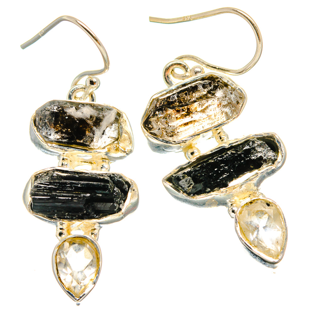 Herkimer Diamond Earrings handcrafted by Anasilvercos - EARR425493 - Photo 2