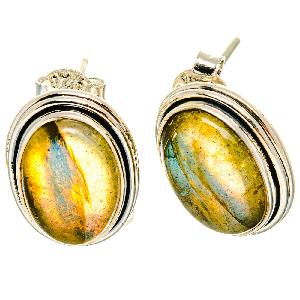 Labradorite Earrings handcrafted by Anasilvercos - EARR425516 - Photo 2