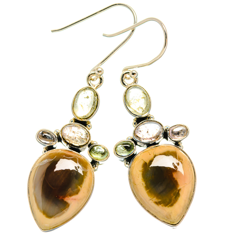 Imperial Jasper Earrings handcrafted by Anasilvercos - EARR425582 - Photo 2