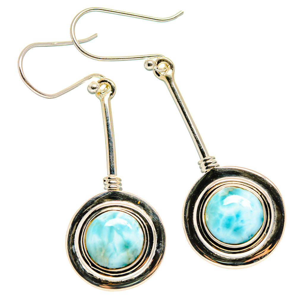 Larimar Earrings handcrafted by Anasilvercos - EARR425627 - Photo 2