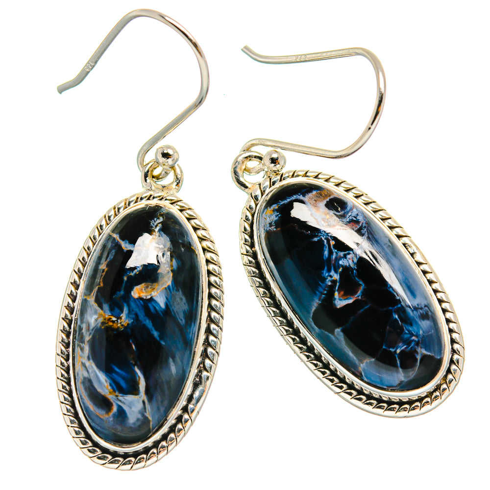 Pietersite Earrings handcrafted by Anasilvercos - EARR425646 - Photo 2