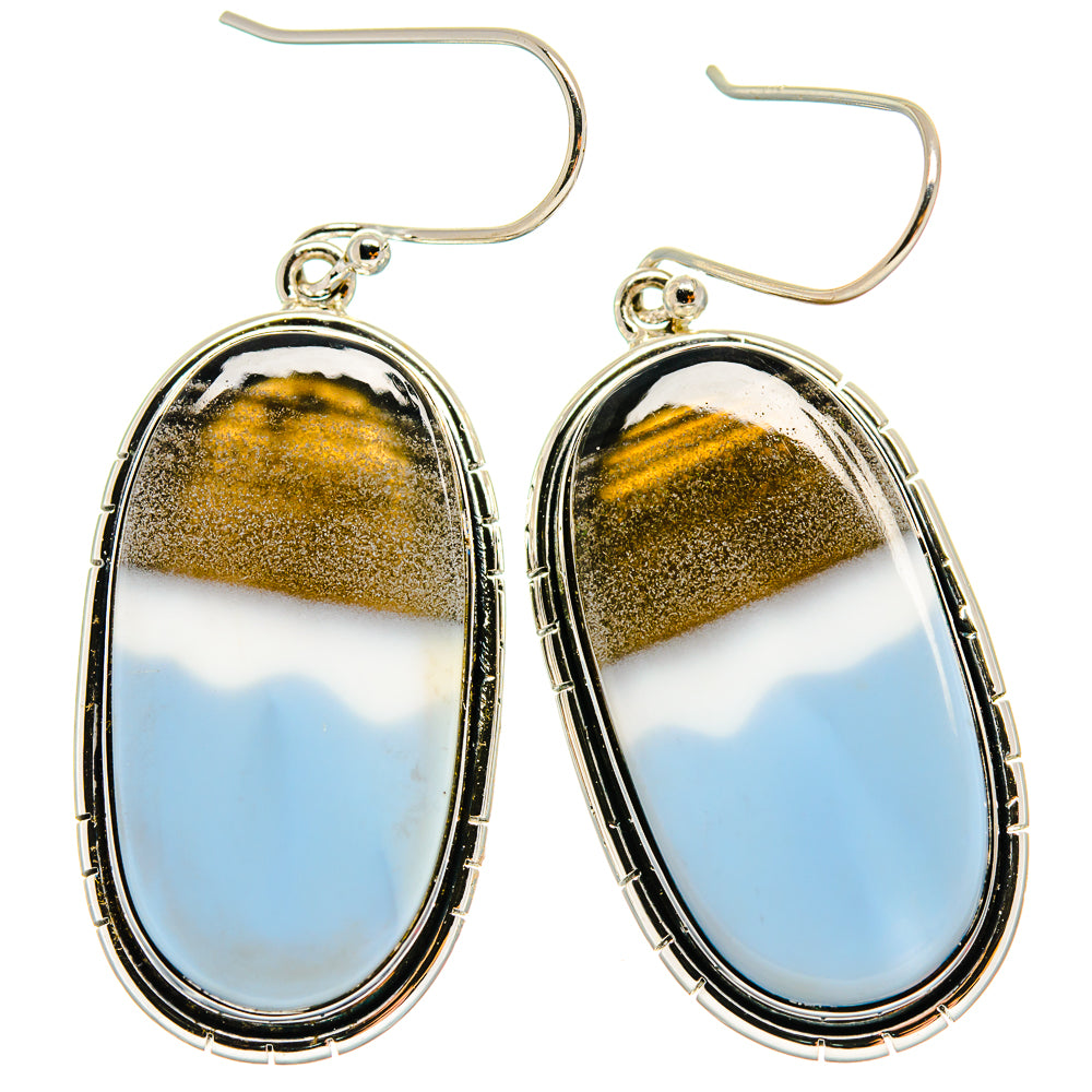 Owyhee Opal Earrings handcrafted by Anasilvercos - EARR425680 - Photo 2