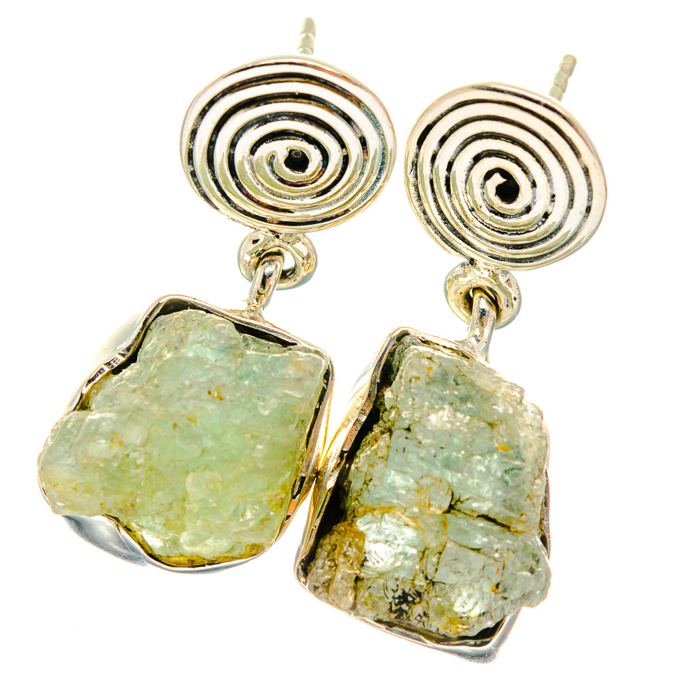 Aquamarine Earrings handcrafted by Anasilvercos - EARR425764 - Photo 2
