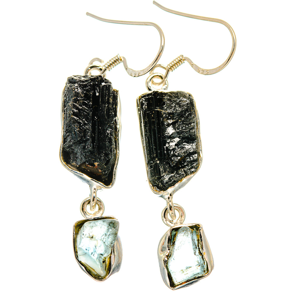 Tektite Earrings handcrafted by Anasilvercos - EARR425782 - Photo 2