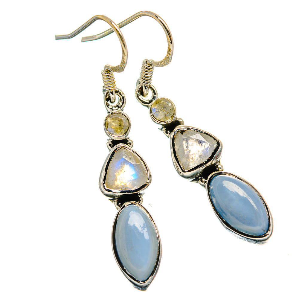 Owyhee Opal Earrings handcrafted by Anasilvercos - EARR425804 - Photo 2