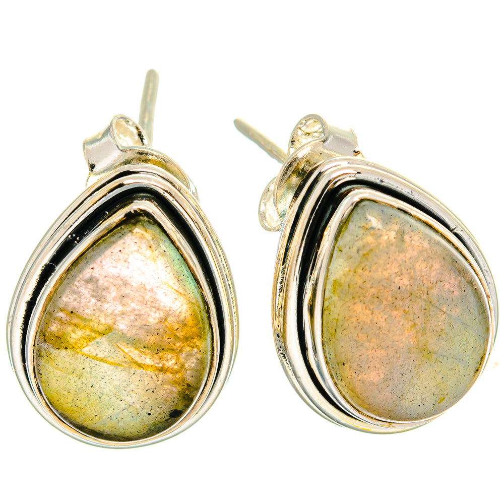 Labradorite Earrings handcrafted by Anasilvercos - EARR425857 - Photo 2