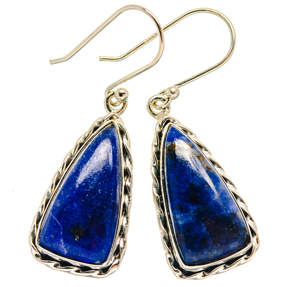 Sodalite Earrings handcrafted by Anasilvercos - EARR425917 - Photo 2