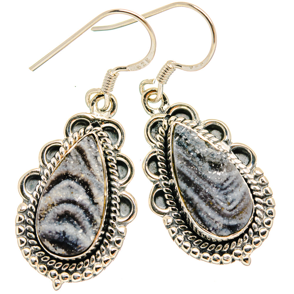 Desert Druzy Earrings handcrafted by Anasilvercos - EARR425923 - Photo 2