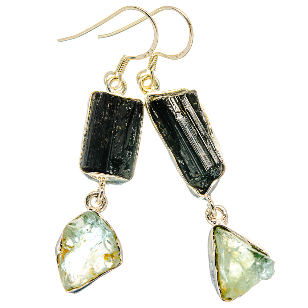 Tektite Earrings handcrafted by Anasilvercos - EARR425931 - Photo 2