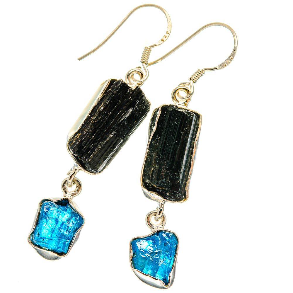 Tektite Earrings handcrafted by Anasilvercos - EARR425935 - Photo 2