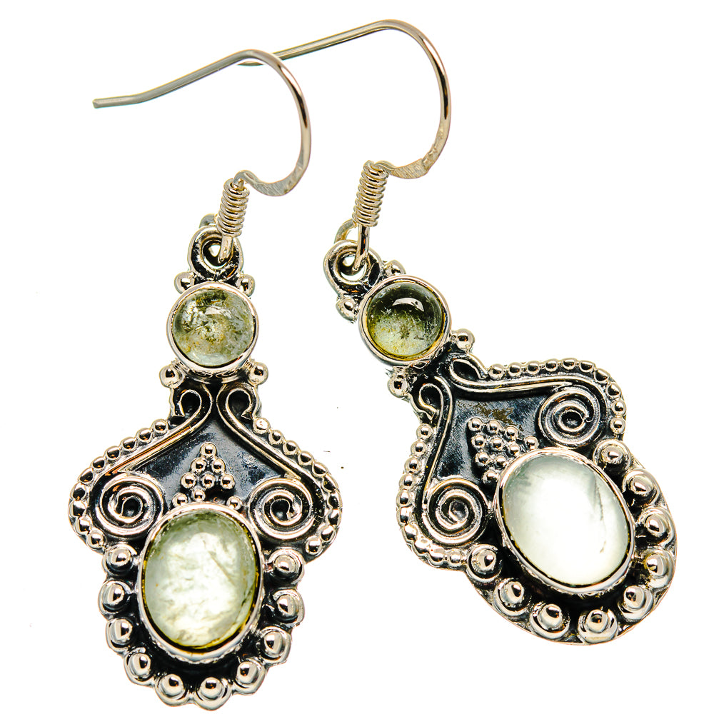 Aquamarine Earrings handcrafted by Anasilvercos - EARR425937 - Photo 2