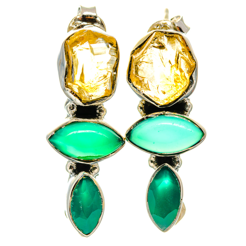 Citrine Earrings handcrafted by Anasilvercos - EARR425938 - Photo 2