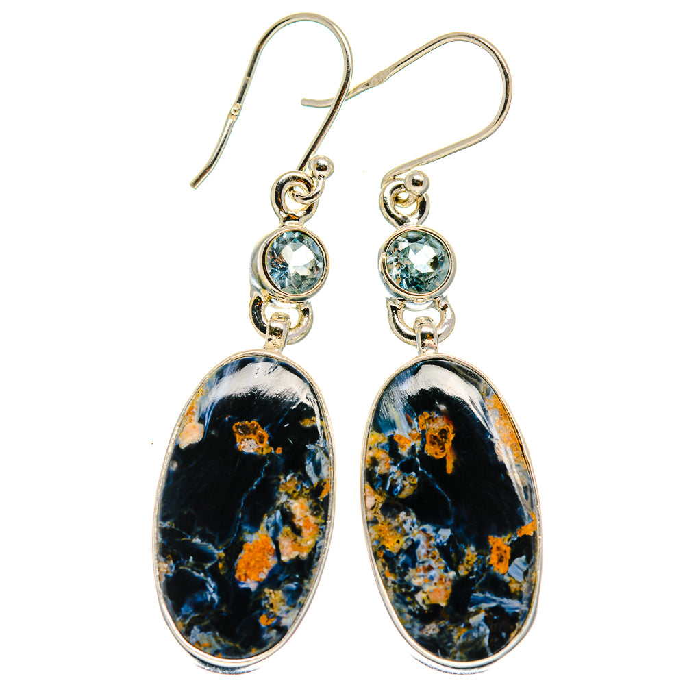 Pietersite Earrings handcrafted by Anasilvercos - EARR425960 - Photo 2