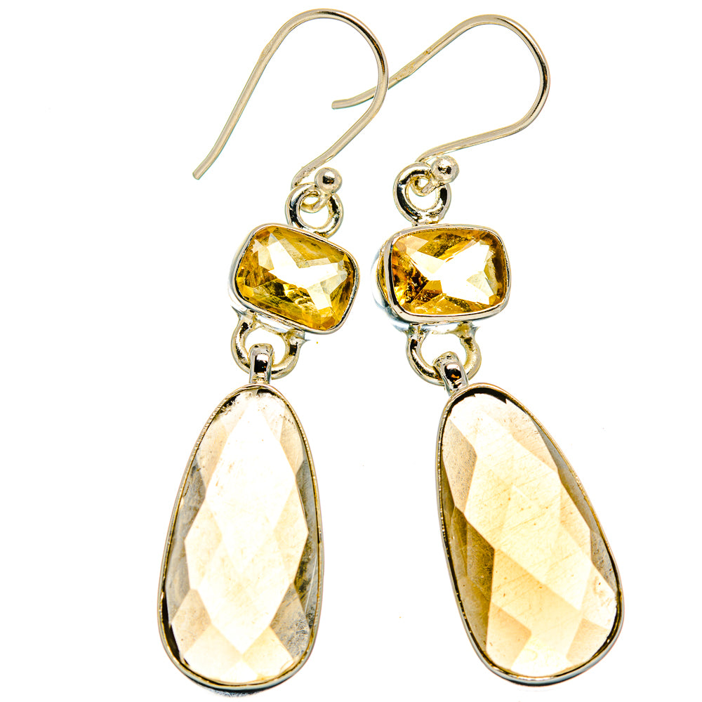 Smoky Quartz Earrings handcrafted by Anasilvercos - EARR425980 - Photo 2