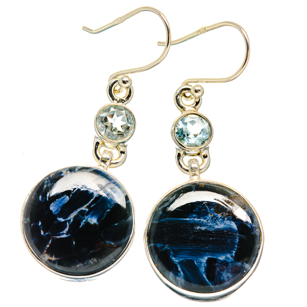 Pietersite Earrings handcrafted by Anasilvercos - EARR425997 - Photo 2