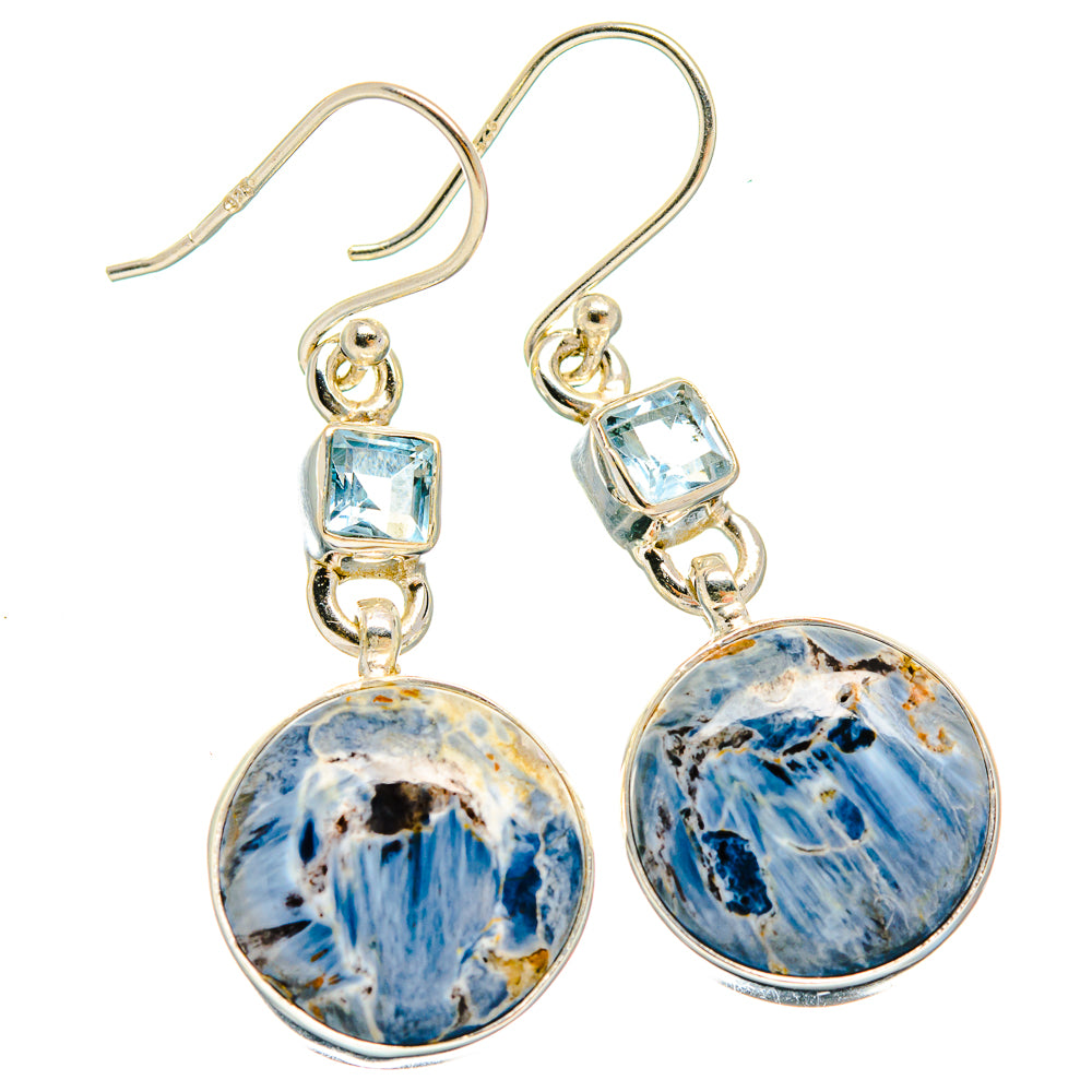 Pietersite Earrings handcrafted by Anasilvercos - EARR426035 - Photo 2