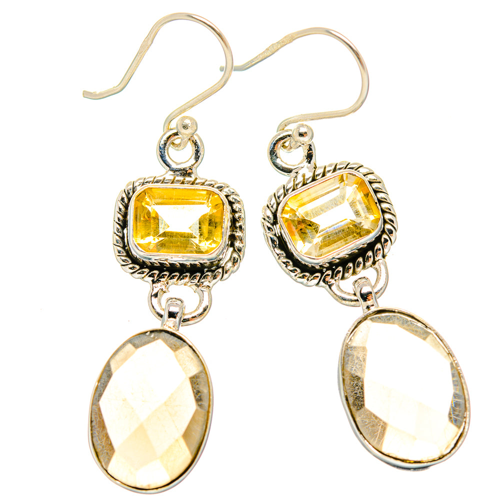 Smoky Quartz Earrings handcrafted by Anasilvercos - EARR426055 - Photo 2