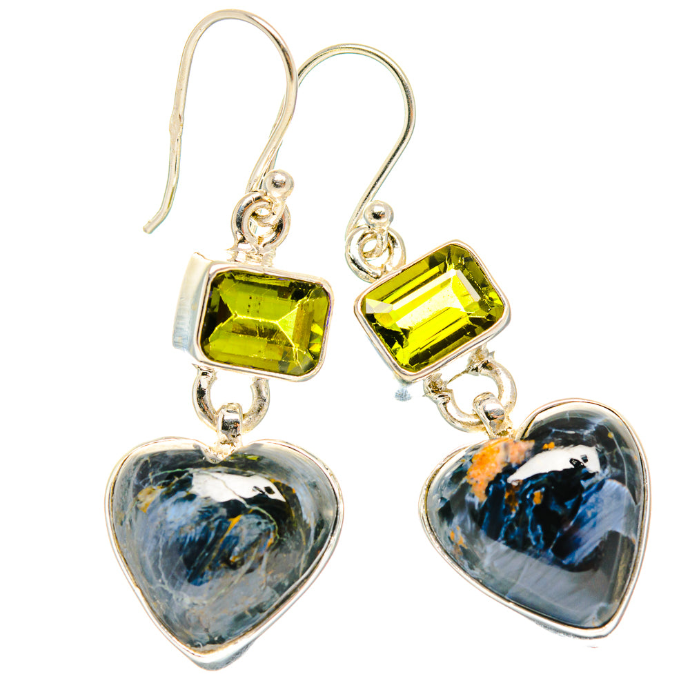 Pietersite Earrings handcrafted by Anasilvercos - EARR426071 - Photo 2