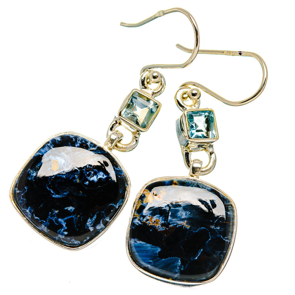 Pietersite Earrings handcrafted by Anasilvercos - EARR426108 - Photo 2