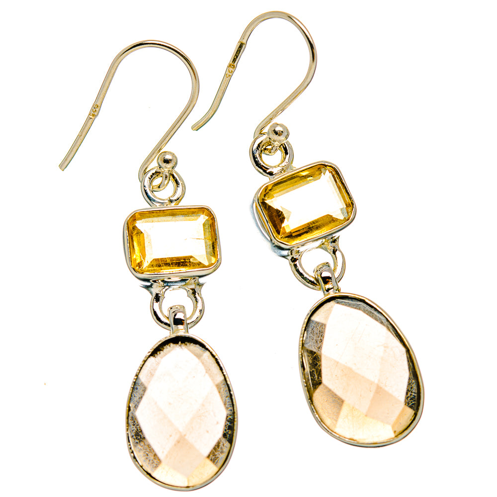Smoky Quartz Earrings handcrafted by Anasilvercos - EARR426133 - Photo 2