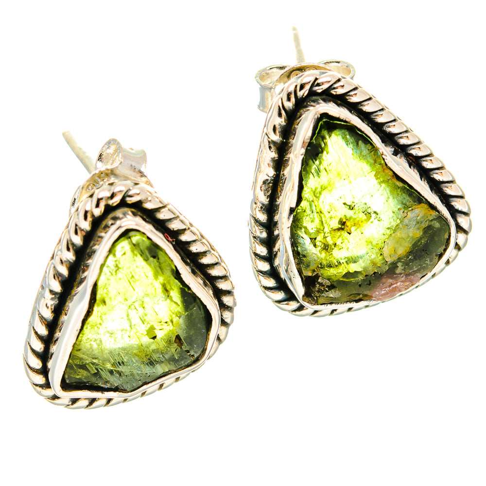 Peridot Earrings handcrafted by Anasilvercos - EARR426137 - Photo 2