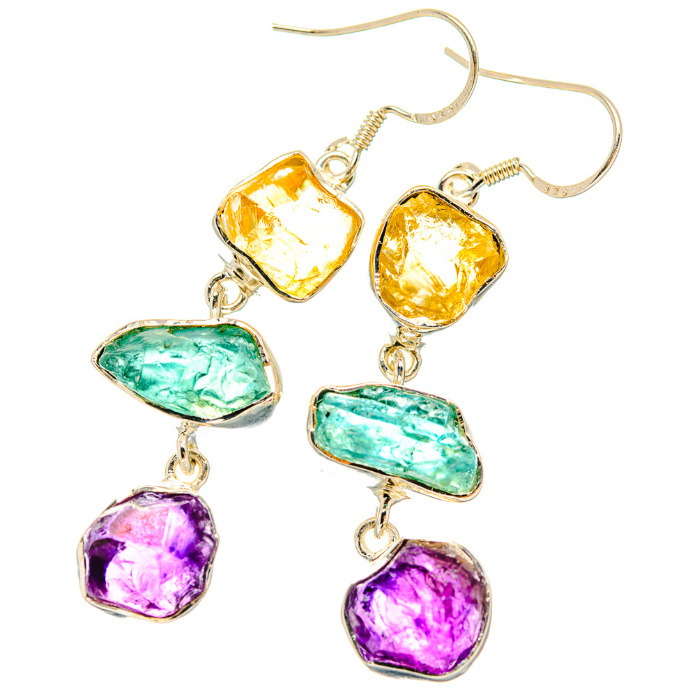 Citrine Earrings handcrafted by Anasilvercos - EARR426179 - Photo 2