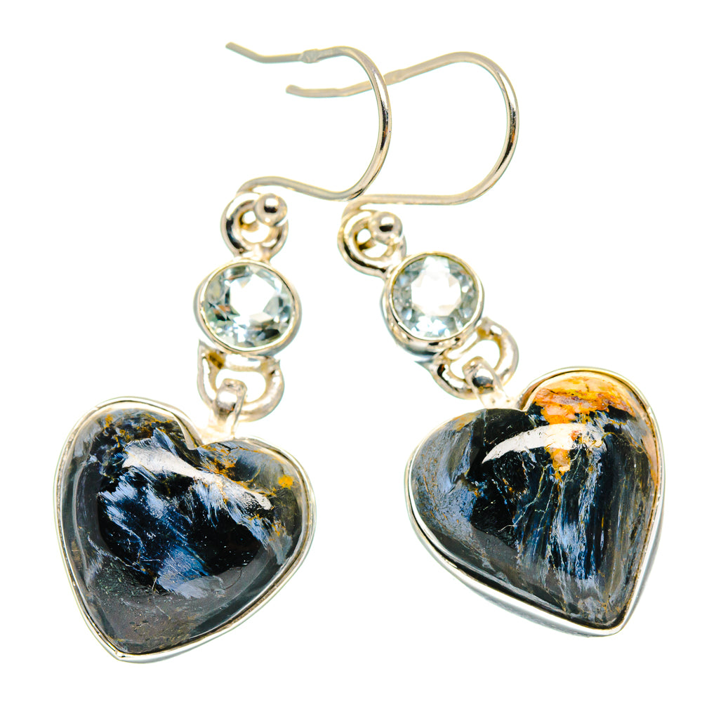 Pietersite Earrings handcrafted by Anasilvercos - EARR426186 - Photo 2
