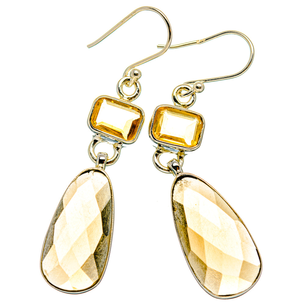 Smoky Quartz Earrings handcrafted by Anasilvercos - EARR426218 - Photo 2