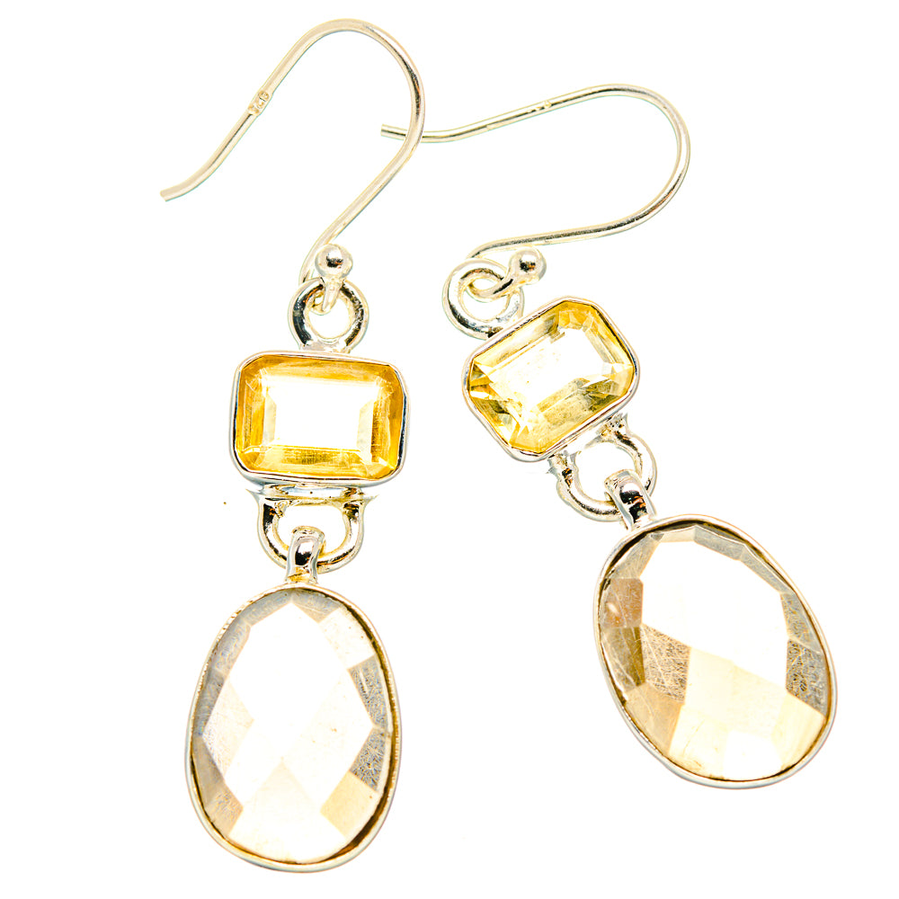 Smoky Quartz Earrings handcrafted by Anasilvercos - EARR426225 - Photo 2