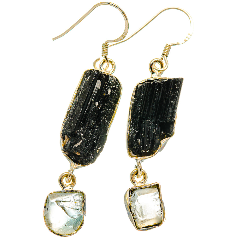 Tektite Earrings handcrafted by Anasilvercos - EARR426231 - Photo 2