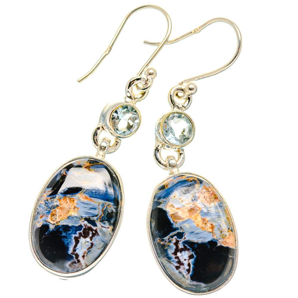 Pietersite Earrings handcrafted by Anasilvercos - EARR426238 - Photo 2