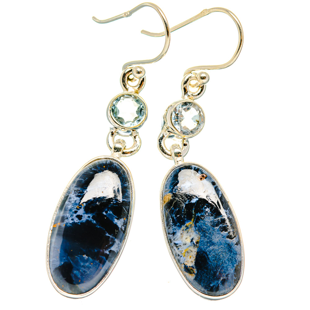 Pietersite Earrings handcrafted by Anasilvercos - EARR426270 - Photo 2