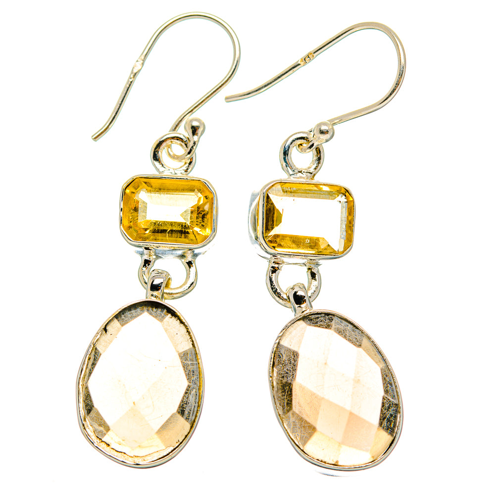 Smoky Quartz Earrings handcrafted by Anasilvercos - EARR426279 - Photo 2
