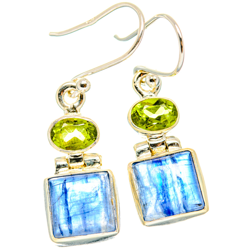 Kyanite Earrings handcrafted by Anasilvercos - EARR426302 - Photo 2