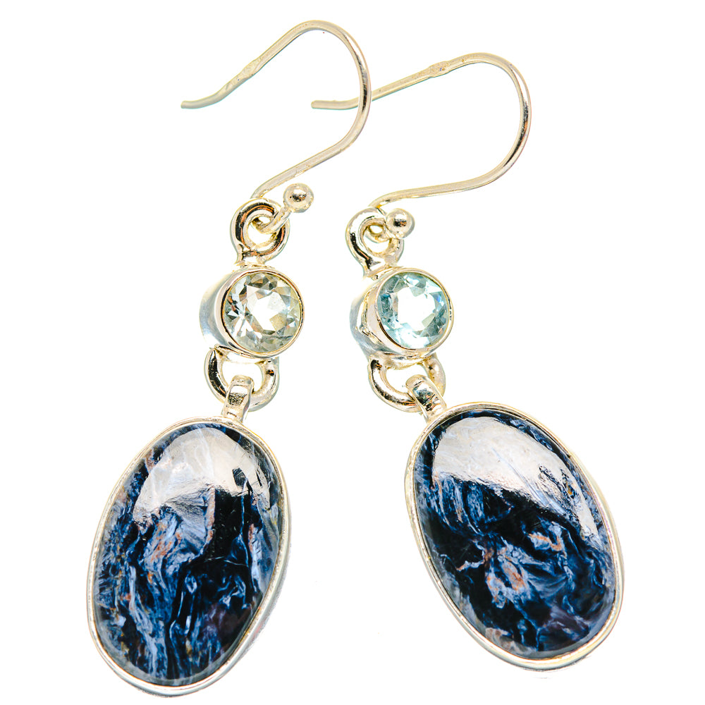 Pietersite Earrings handcrafted by Anasilvercos - EARR426322 - Photo 2