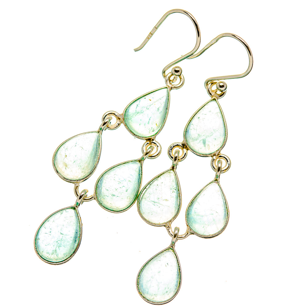 Aquamarine Earrings handcrafted by Anasilvercos - EARR426325 - Photo 2