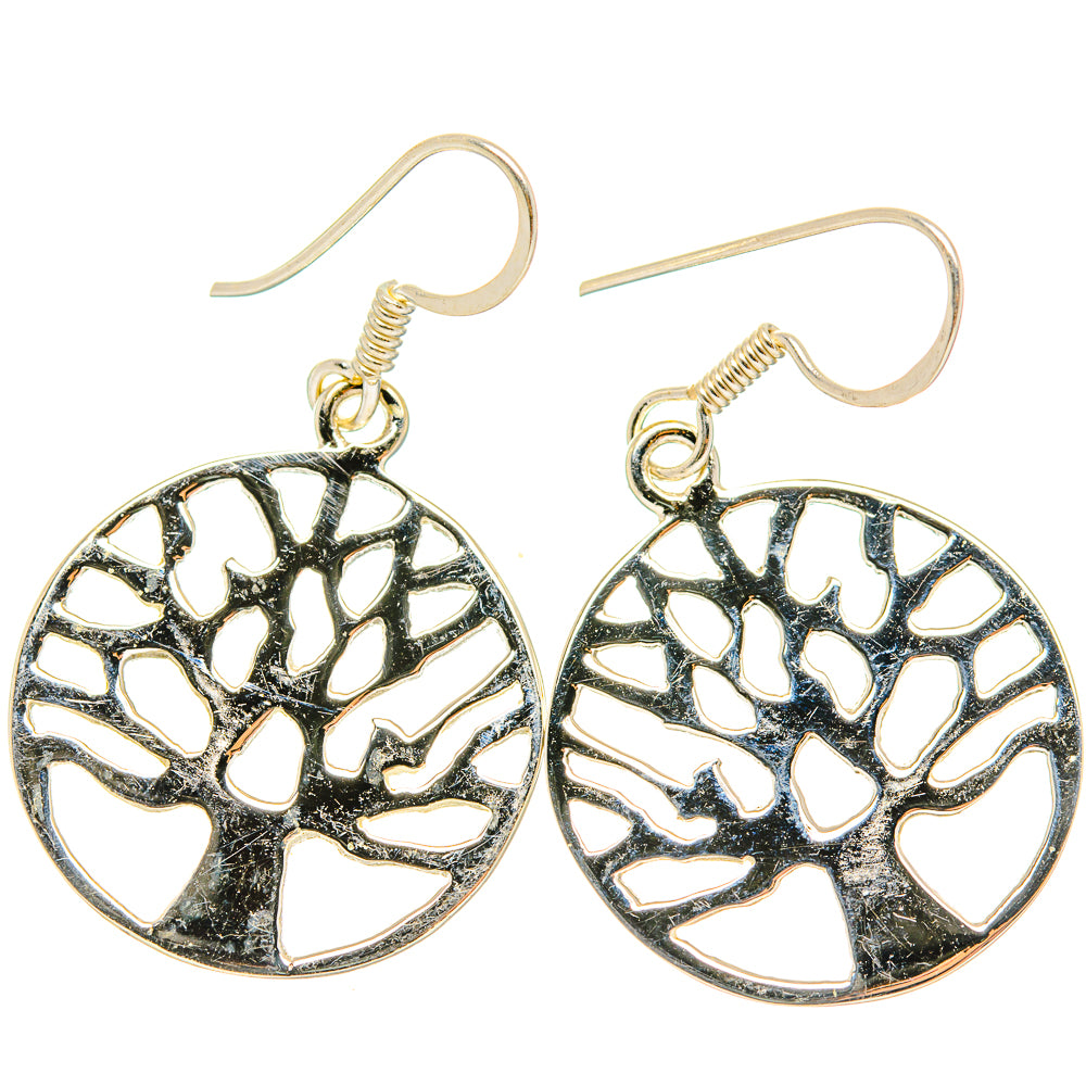 Tree Of Life Earrings handcrafted by Anasilvercos - EARR426327 - Photo 2