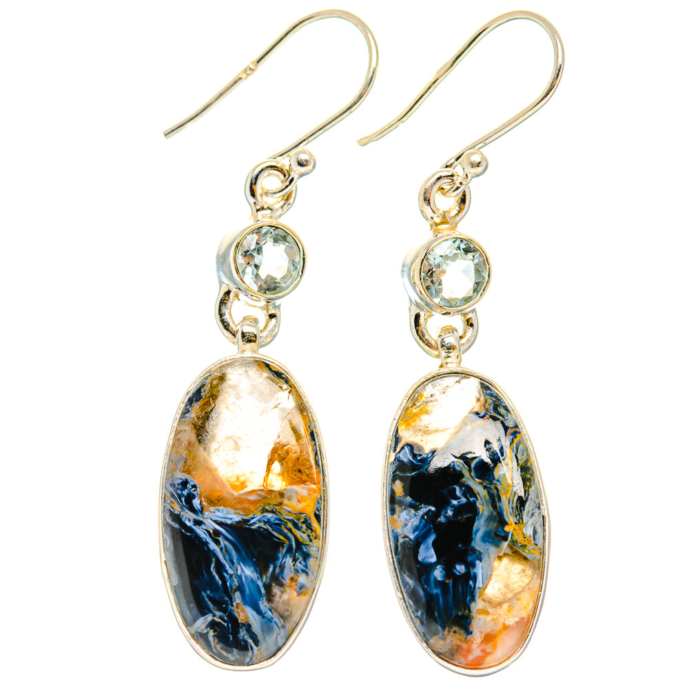Pietersite Earrings handcrafted by Anasilvercos - EARR426360 - Photo 2