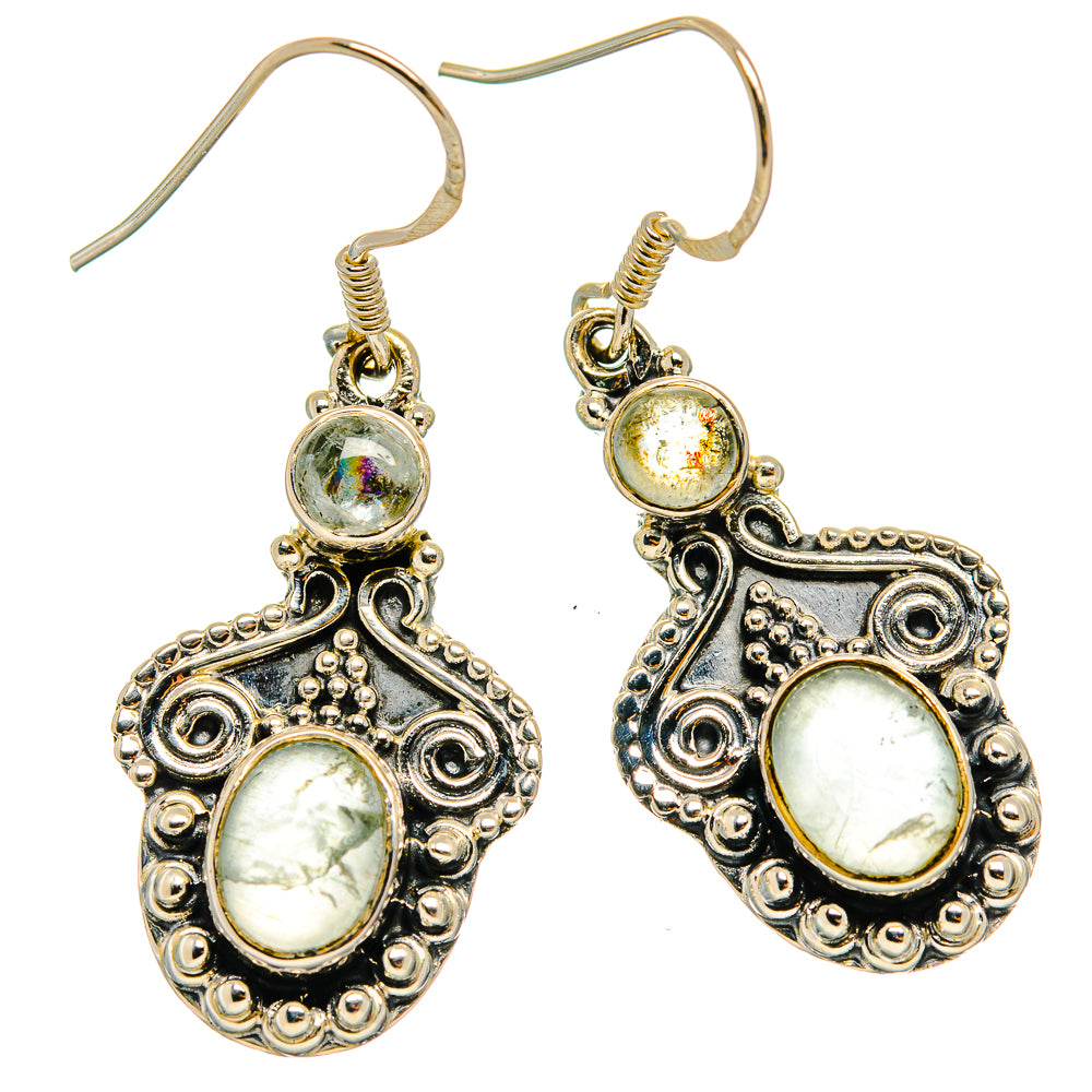 Aquamarine Earrings handcrafted by Anasilvercos - EARR426375 - Photo 2