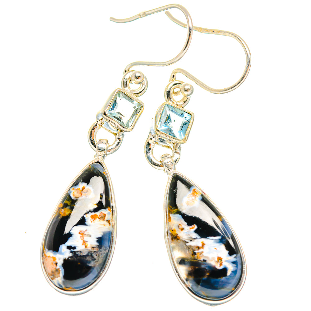 Pietersite Earrings handcrafted by Anasilvercos - EARR426394 - Photo 2