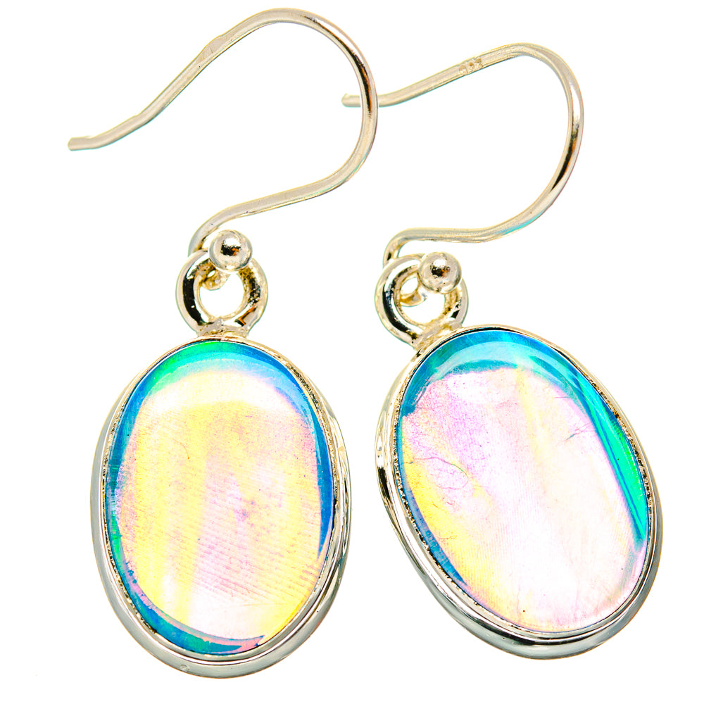 Aura Opal Earrings handcrafted by Anasilvercos - EARR426398 - Photo 2