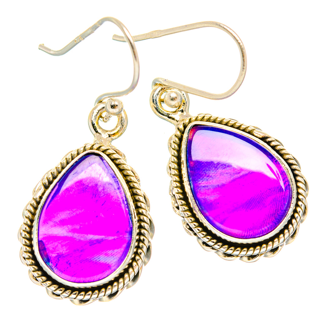 Aura Opal Earrings handcrafted by Anasilvercos - EARR426400 - Photo 2
