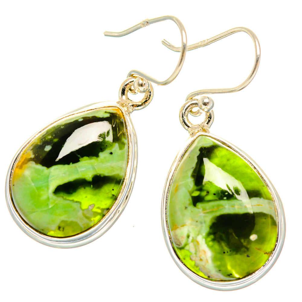 Rainforest Opal Earrings handcrafted by Anasilvercos - EARR426405 - Photo 2